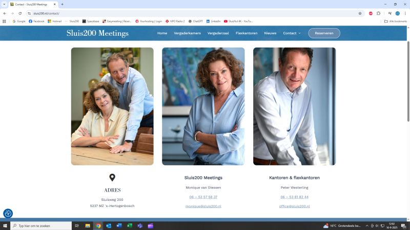 Nieuwe website voor Sluis200